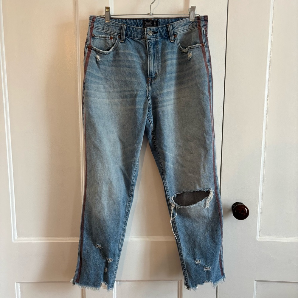 Abercrombie & Fitch Blue High Rise Jeans